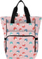 Burbuja Cute Mushrooms Diaper Bag Backpack for Women Men, Large Travel Diaper Bag