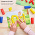 Arteza Kids Play Dough, Alphabet Learning Kit, 30 Pieces Air Dry Clay, 0.8 oz, Red, Yellow, Blue, 26 Alphabet Cards