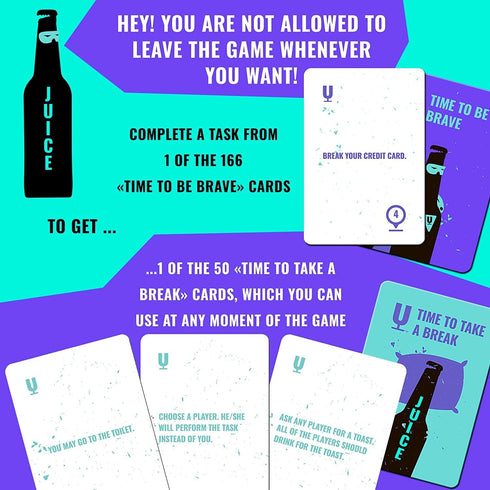 LOOPY Drinking Game, Brave Or Drunk - Dares, Tasks and Tons of Fun for Adults Night Party