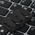 Metal Fidget Slider EDC Fidget Clicker Fidget Toys Adults (Matte Black)