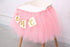 1st GirlBaby WAOUH Tutu Highchair Decoration for Birthday - First Birthday Party for Cake Smash And Photo