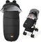 Bemece Warm Bunting Bag, Universal Winter Stroller Cover with Zip, Windproof Stroller