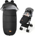 Bemece Warm Bunting Bag, Universal Winter Stroller Cover with Zip, Windproof Stroller