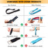 Baby Stroller Safety Wrist Strap or Short Leash for Dog, Black