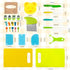 27 Set 2-10 Pcs Montessori Kitchen Tools for Toddlers, Kids Knives for Real Cooking Safe Knife Include Toddler Cutting