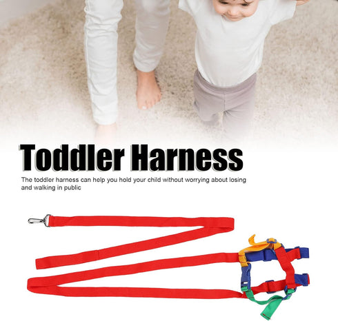 Toddler Harness with Anti-Lost Breathable Shoulder Straps, Safe Reliable Polyester Kid Safety Leash