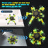 estardaa 8Pcs Fidget Spinners Glow in The Dark, Fingertip Gyro DIY Deformable Robot Funny Sensory Fidget Toys