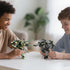 Set, 4 14+ (1448 Transforming Mech Robot Building Blocks Kinds of Destroy Warrior City Mecha Action Figure