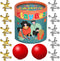 Jacks Game with Ball, Retro Vintage Jax Game for Kids and Adults,