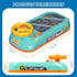 Meuytrg 3+ Car Racing Adventure Toy with Steering Wheel, Racing Adventure Car Steering Wheel Driving Games for Age Year
