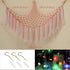 Stuffed Animals Net or Hammock with LED Light, 59 inch Toy Hammock Net for Corner Hanging Stuffed Animal Storage