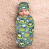Jarverce Frog Swaddle Blanket, Soft Swaddling Blanket Baby Clothes, Frog Baby Stuff