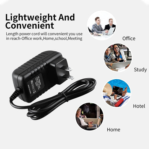 Xzrucst M3 VER-M3 Global AC/DC Adapter for Veridian Healthcare Ibaby i Baby Monitor Wireless Digital Baby Monitor Power