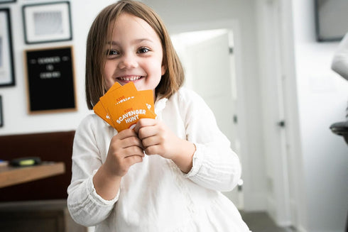 Chuckle & Roar Kids Scavenger Hunt - Game Night Fun for Families, Engaging Board Game for Toddlers and Preschoolers