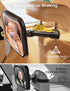 Baby Car Mirror With Light - Rechargeable 2000mA Rear Facing Hook Clip Design for Crystal Clear View