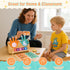 Counting LovesTown Preschool Learning Toys, Educational Math Manipulatives Finger Blocks, Tracing Number for Toddlers