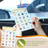Hoolerry 12 Pcs Scavenger Hunt Game for Kids and Family - 24 Themed Cards with Dry Erase Marker for Outdoor Fun