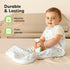 2-Pack 100% 0.5TOG 18-24 Organic Baby Sleep Sacks, Cotton - Soft & Breathable Baby Wearable Blanket, Toddler Sleeping