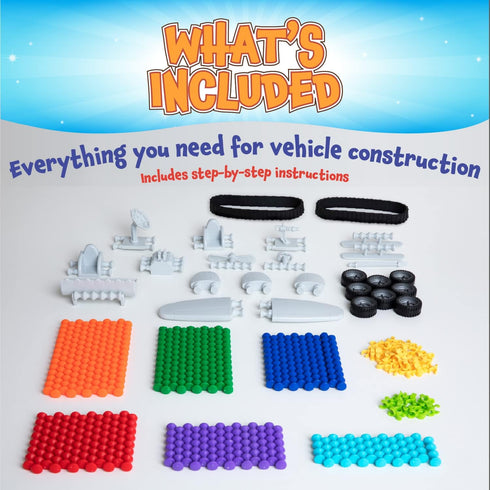 POPULAR PLAYTHINGS Clipstix Deluxe, 150 Pieces Set
