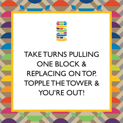 Games Room Round Tower Tumbling Blocks