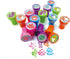TINYMILLS 24 Pcs Shark Family Stampers for Kids
