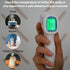MOBI Non-Contact Forehead Digital Thermometer - Touchless with Object Temperature Mode, High Fever Indicator