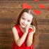 Seeiuua Valentines Teething Toys, Soft Silicone Baby Soothing Teether, Chew Toys, Baby Valentines Gifts, Birthday Gifts