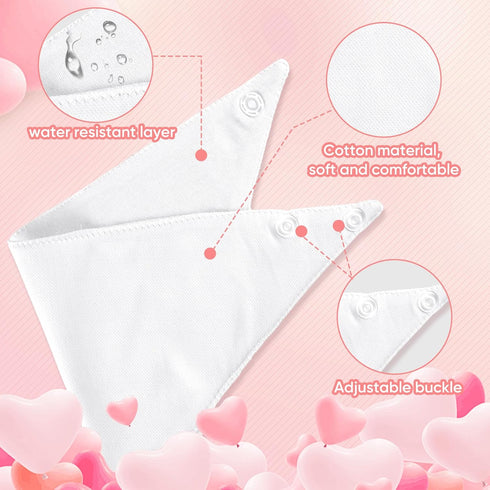 165 Set 36 36 80 12 1 NACHLYNN Pcs White Baby Bibs Baby Shower Games Including Blank Baby Bibs Stencils Clothespins