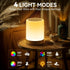 Dimmable 11 5 Brown-2 Pack Auxmir Night Light for Kids Baby, Touch Lamp for Nursery, RGB Colors Brightness, Portable