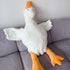 Haengbuk-Goose Giant Stuffed Animal, 51.2in/130cm Soft White Swan Plush Hugging Pillow, Gift for Kids, Friends, Family