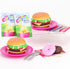 Sophia's 18" Doll - 17 pc. Burgers for Two with Service Ware, Doughnuts, and Bags of Chips