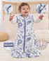 18-24 1.5 2-Way 100% Yoofoss Baby Sleep Sack Months, Tog Baby Wearable Blanket with Zipper, Cotton Organic Fabric