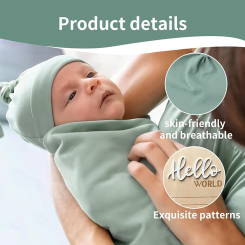 Set Newborn Swaddle, Baby Swaddle Blanket, Swaddles Blankets, Gender Neutral Baby Items, Personalized Babies Blankets