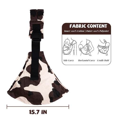 AXEARTE 20-44 lbs Baby Sling Carrier, Side Toddler Sling Carrier with Adjustable Straps, Portable and Lightweight Baby