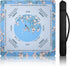 DEVPNR Mahjong Mat for Table with Rules, Noise-Reducing 32.6"x32.6" Mahjong Table Cover,