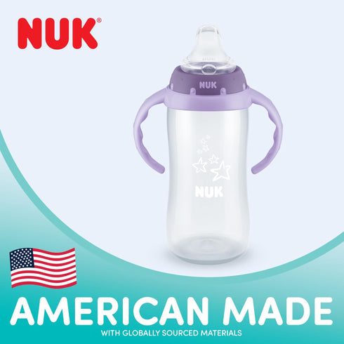 10 oz, 2 Pack, 12+ NUK Active Sippy Cup, Months, Timeless Collection, Amazon Exclusive