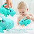 Beach Toys, Sand Box Toys for Kids Outdoor, 2.5L Silicone Collapsible Bucket, Dinosaur Watering Can, Shovels for Summer