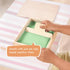 Montessori Sand Tray for Kids,Writing Play Sand Tray with Lid for Classroom Practice Writing Letters and Numbers