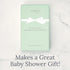 Natemia Wooden Baby Hair Brush & Comb Set, Soft Bristle for Newborns, Perfect Baby Shower Gift