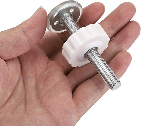 M10 (10mm/0.39") Gate Adapters 4PCS, OwnMy Gate Threaded Spindle Rod Accessory Pressure Gate Replacement Parts for