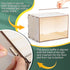 Memorywuu 15.8'' 11'' 11'' Wooden Diorama Box Large Display Case x x Wood Display Case Deep Shadow Box Frame