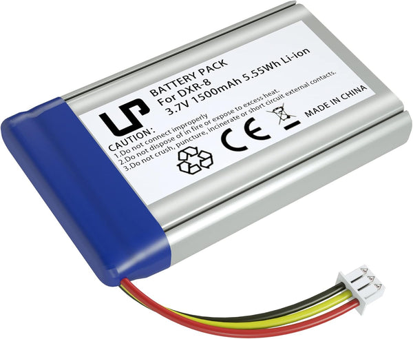 LP Replacement Battery for Infant Optics DXR-8 Baby Monitor, 1-Pack 3.7V 1500mAh Lithium Ion Rechargeable Battery