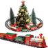 Classic Christmas Train Set with Lights and Sounds Railway Tracks Sets Battery
