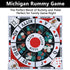 Rummy Set Rummy,Hearts 2 200 Michigan Board Game Tripoley Game Felt Mat Foldable Family Original Combination of Joker