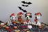 Plushland Halloween Pawpals 8 Inch Puppy Dog Plush Toy with Hat and Jack O Lantern for Kids