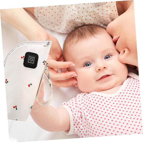 USB Milk Bottle Warmer Bag with Thermal Insulation Car Charging Heating Pouch for Bottles Fast Heating Cover Keeps Milk