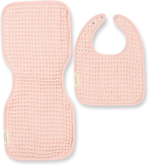 Bella Tunno Baby Bibs and Burp Cloths Set Reversible Drool Bibs and