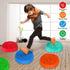 SmartYeen kids,8/12 Stepping Stones for PCS Durable Non-Slip Balance Stones Indoor Outdoor toys for toddlers develope