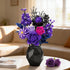 822 Set Gothic Black Purple Roses Bouquet - Pcs Building Blocks for Adults, Lego Compatible Flowers for Home Decor