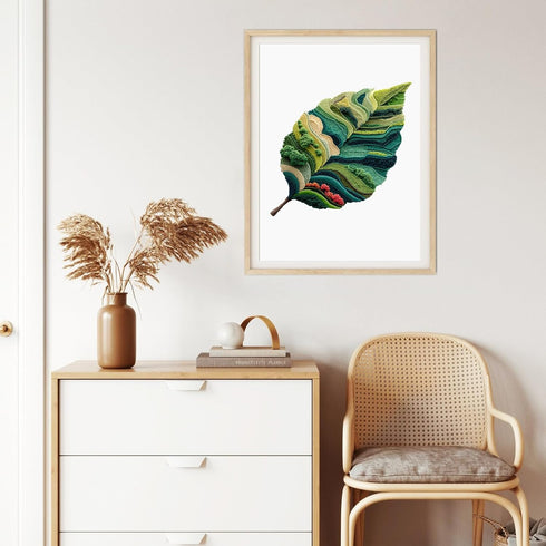 200pcs, 12.2X11.5in, MYS AUR Wooden Puzzles for Adults, Nature Leaf Jigsaw Puzzle Unique Shape Wood Puzzles Adult